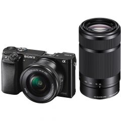 Alpha a6000 Mirrorless Digital Camera with 16-50mm and 55-210mm