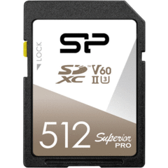 Silicon Power 512GB Superior Pro UHS-II SDXC